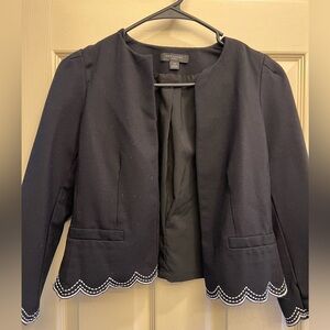 Black cropped Ann Taylor jacket